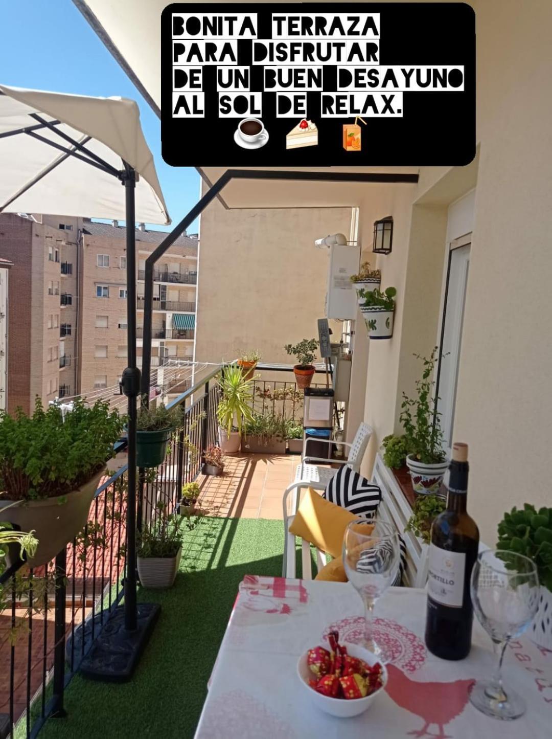 Gonzalo De Berceo 15 " Calidad-Sobrio" And " Free Private Parking " Apartment โลโกรโญ ห้อง รูปภาพ