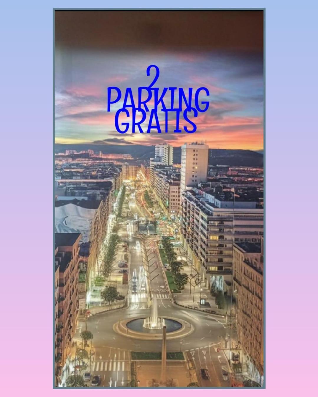 Gonzalo De Berceo 15 " Calidad-Sobrio" And " Free Private Parking " Apartment โลโกรโญ ภายนอก รูปภาพ